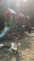 Производство тренажеров детских площадок метало